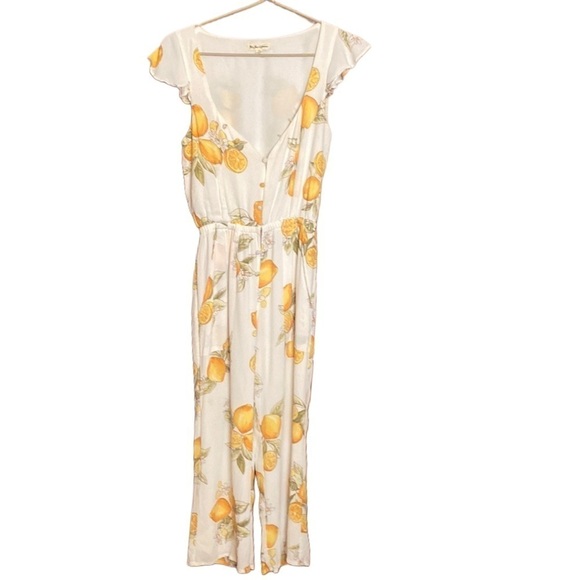 EUC For Love & Lemons Limonada Onesie jumpsuit romper Summer whimsical size XS - Picture 6 of 13